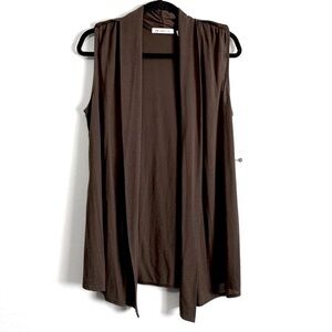 Liz Claiborne Brown Sleeveless